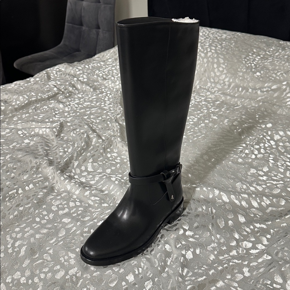 Jimmy Choo Black Over the Knee Boots